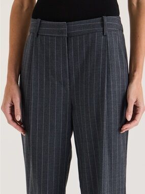 Massimo Dutti Wool Tailored Trousers Pants